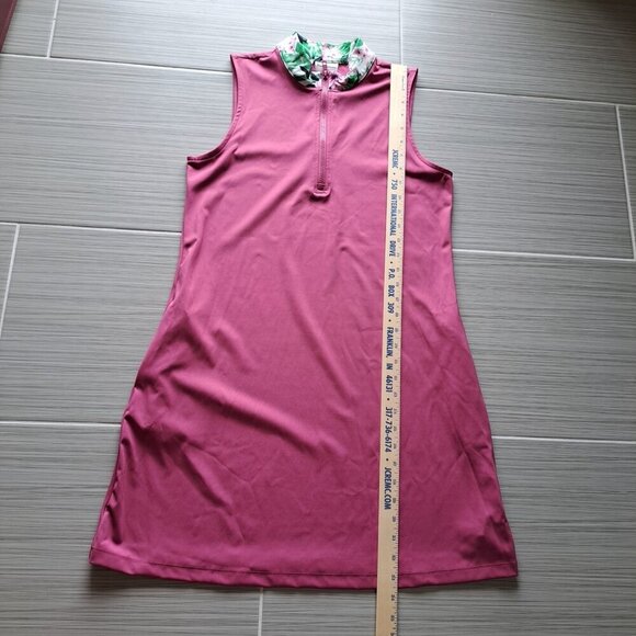 Tommy Bahama Golf Dress Women's Sleeveless M Pockets Multicolor Pickleball - Picture 9 of 10